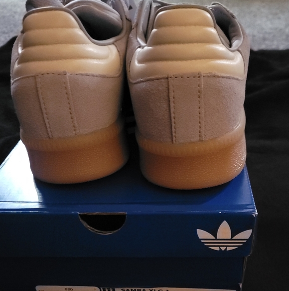 ADIDAS Samba XLG J Blue Gum Sneakers Sz 7Y NIB - Picture 12 of 15